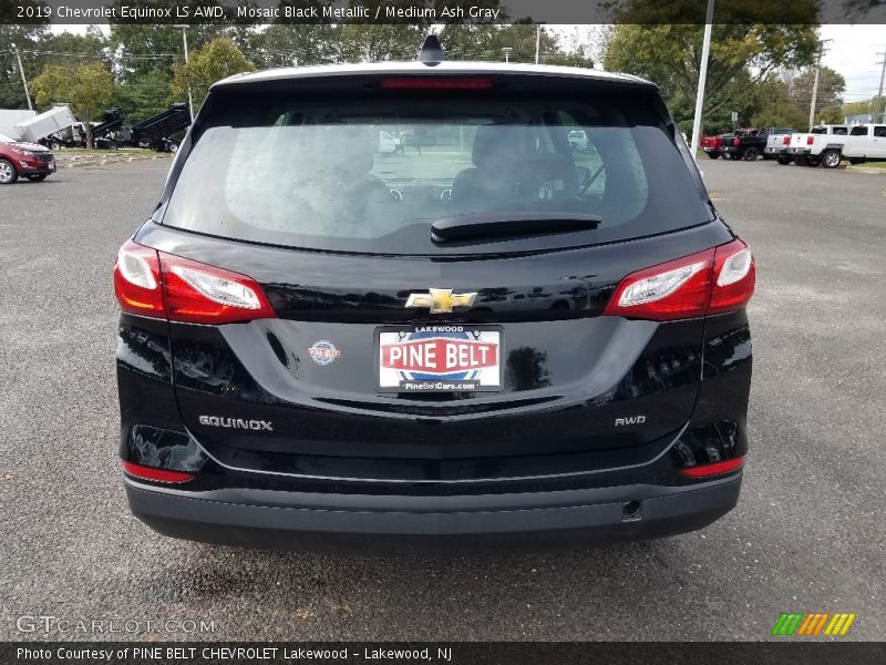 Mosaic Black Metallic / Medium Ash Gray 2019 Chevrolet Equinox LS AWD
