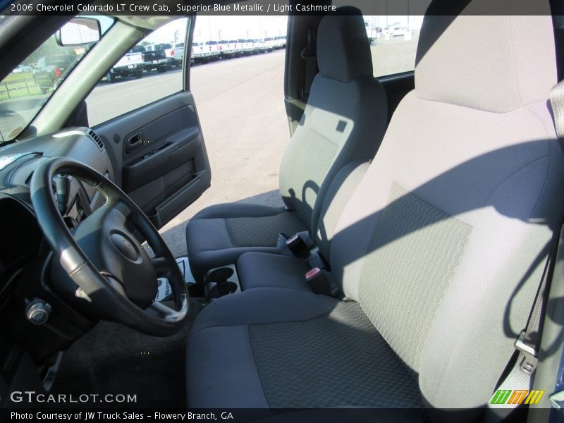 Superior Blue Metallic / Light Cashmere 2006 Chevrolet Colorado LT Crew Cab