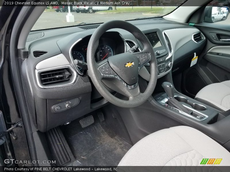 Mosaic Black Metallic / Medium Ash Gray 2019 Chevrolet Equinox LS AWD