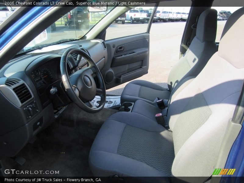 Superior Blue Metallic / Light Cashmere 2006 Chevrolet Colorado LT Crew Cab