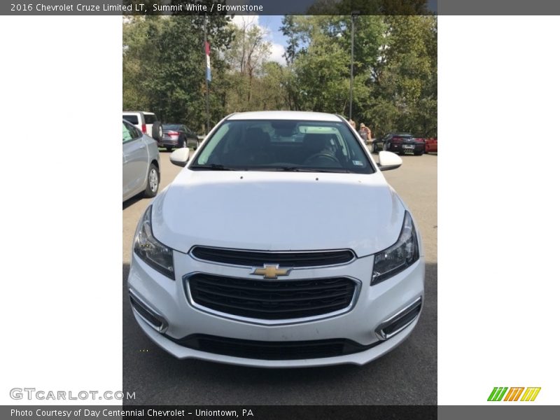 Summit White / Brownstone 2016 Chevrolet Cruze Limited LT