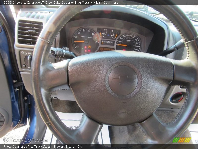 Superior Blue Metallic / Light Cashmere 2006 Chevrolet Colorado LT Crew Cab