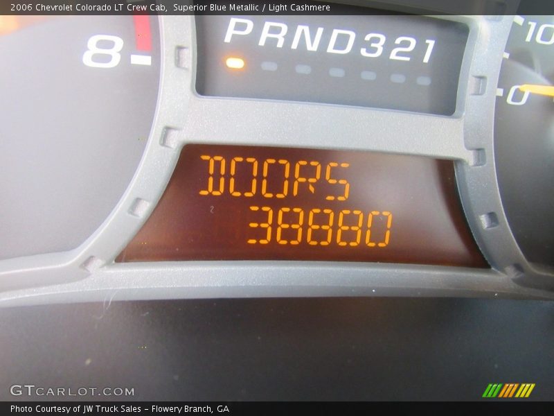 Superior Blue Metallic / Light Cashmere 2006 Chevrolet Colorado LT Crew Cab
