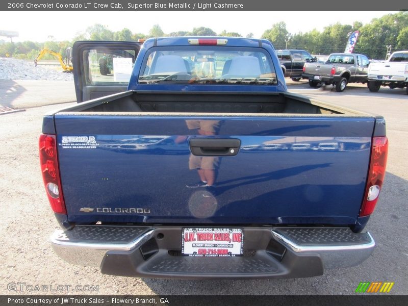 Superior Blue Metallic / Light Cashmere 2006 Chevrolet Colorado LT Crew Cab