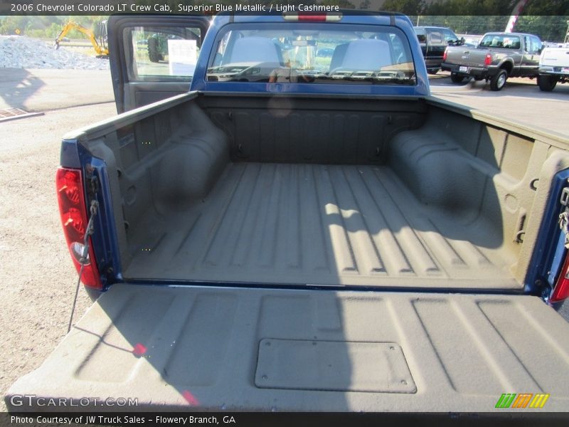 Superior Blue Metallic / Light Cashmere 2006 Chevrolet Colorado LT Crew Cab
