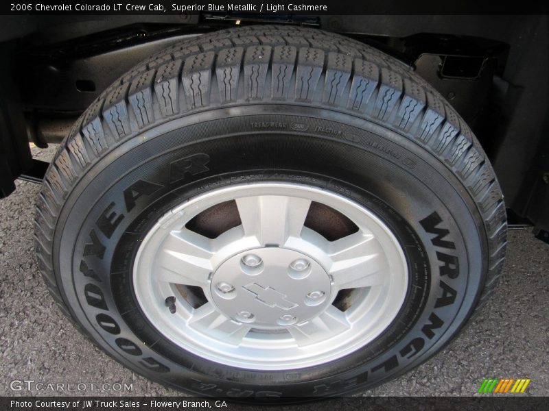 Superior Blue Metallic / Light Cashmere 2006 Chevrolet Colorado LT Crew Cab