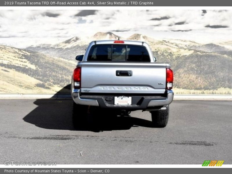 Silver Sky Metallic / TRD Graphite 2019 Toyota Tacoma TRD Off-Road Access Cab 4x4