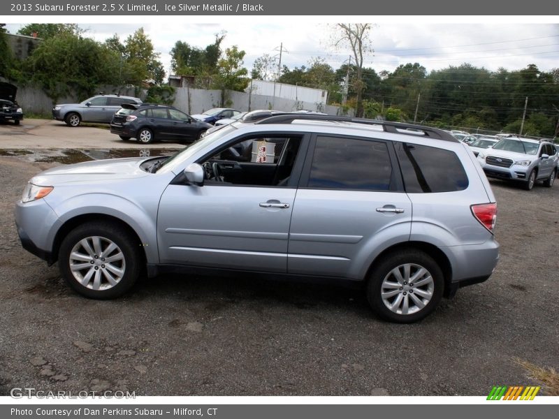 Ice Silver Metallic / Black 2013 Subaru Forester 2.5 X Limited