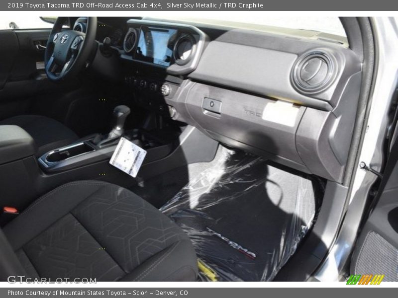 Silver Sky Metallic / TRD Graphite 2019 Toyota Tacoma TRD Off-Road Access Cab 4x4