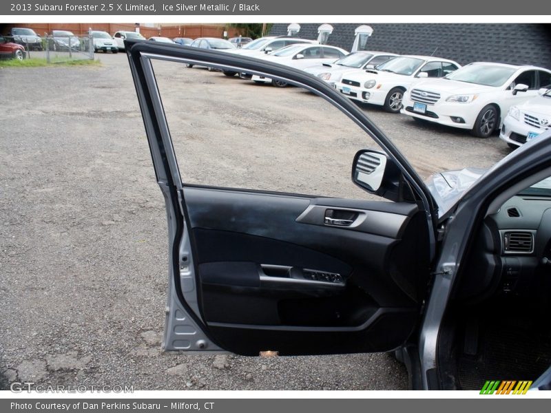 Ice Silver Metallic / Black 2013 Subaru Forester 2.5 X Limited