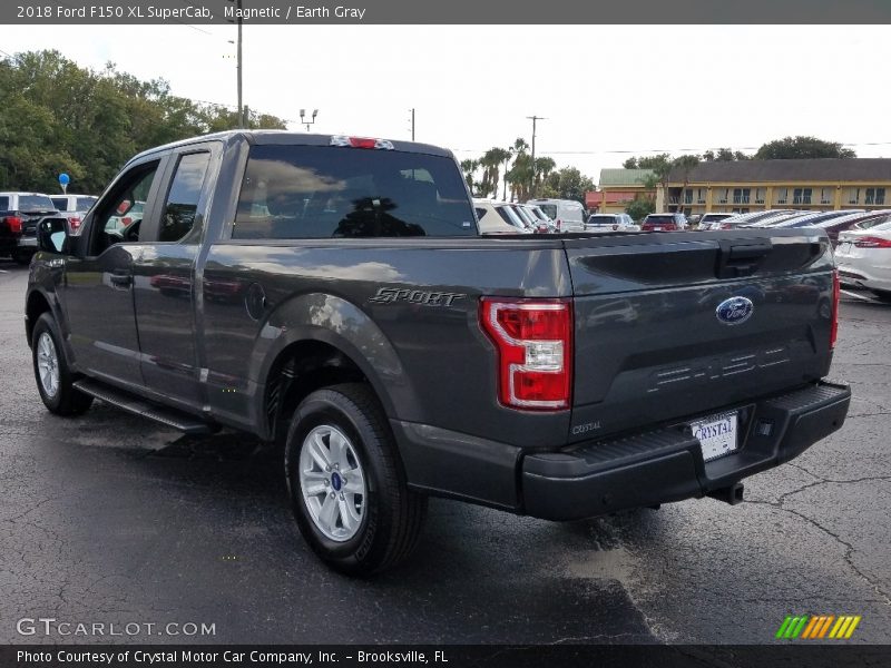 Magnetic / Earth Gray 2018 Ford F150 XL SuperCab