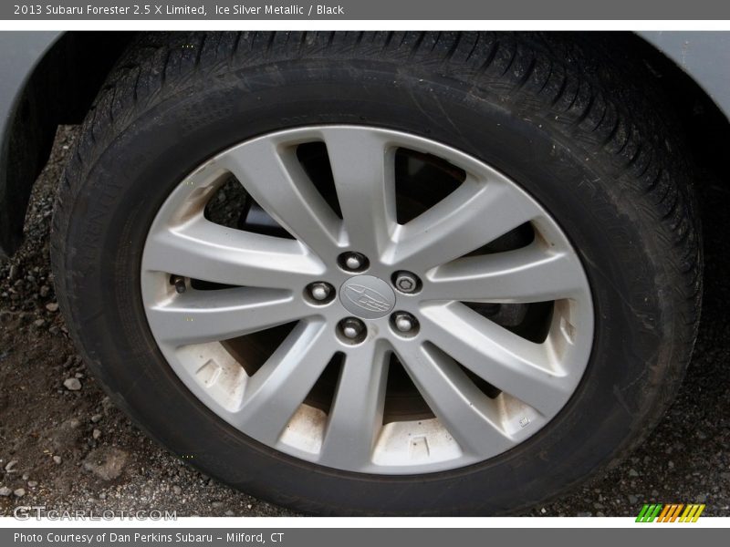 Ice Silver Metallic / Black 2013 Subaru Forester 2.5 X Limited