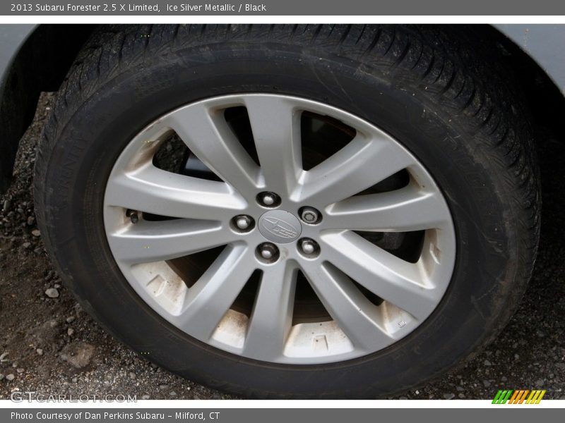 Ice Silver Metallic / Black 2013 Subaru Forester 2.5 X Limited