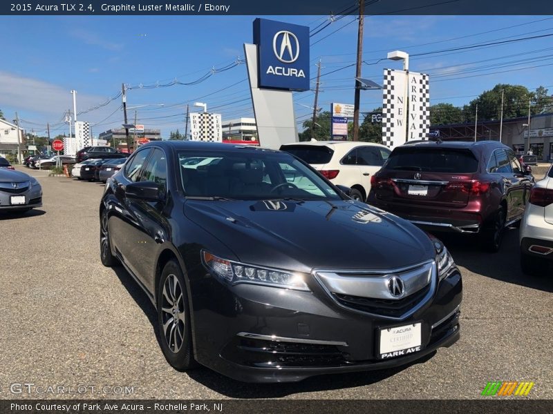 Graphite Luster Metallic / Ebony 2015 Acura TLX 2.4