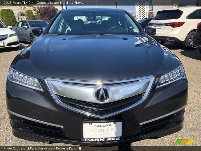 Graphite Luster Metallic / Ebony 2015 Acura TLX 2.4