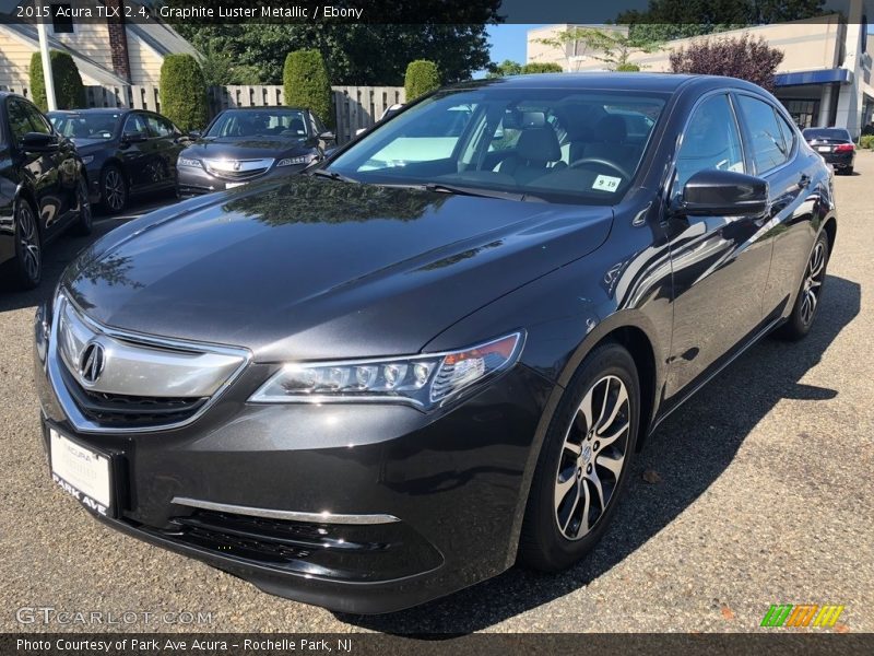 Graphite Luster Metallic / Ebony 2015 Acura TLX 2.4
