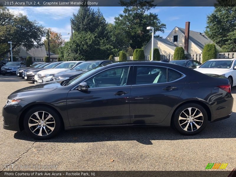 Graphite Luster Metallic / Ebony 2015 Acura TLX 2.4