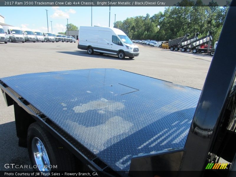 Bright Silver Metallic / Black/Diesel Gray 2017 Ram 3500 Tradesman Crew Cab 4x4 Chassis