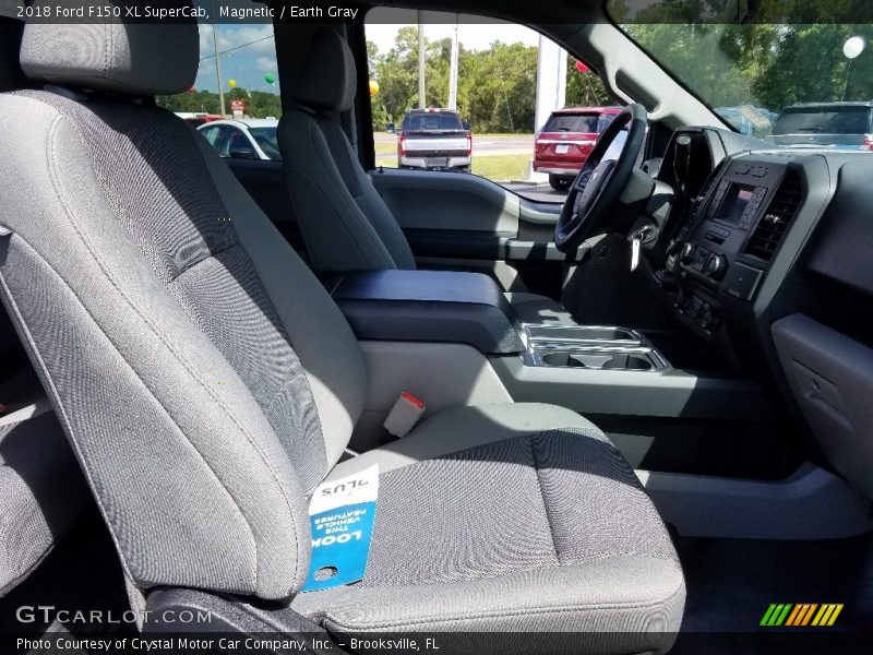 Magnetic / Earth Gray 2018 Ford F150 XL SuperCab