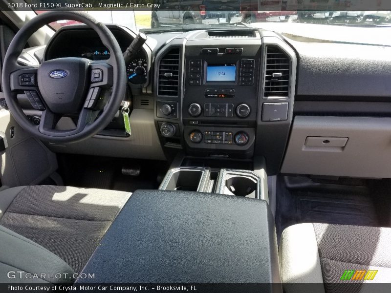 Magnetic / Earth Gray 2018 Ford F150 XL SuperCab