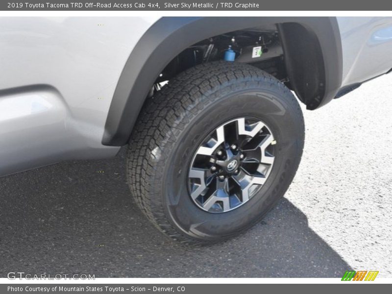 Silver Sky Metallic / TRD Graphite 2019 Toyota Tacoma TRD Off-Road Access Cab 4x4