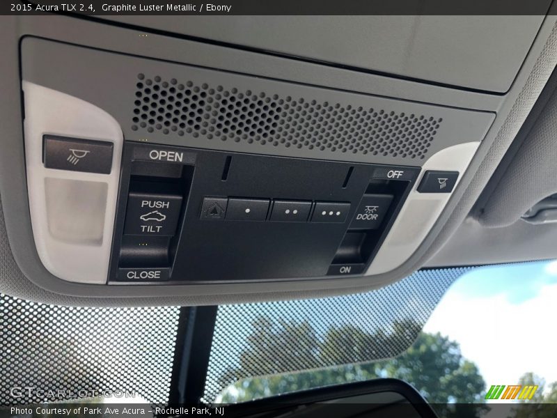 Graphite Luster Metallic / Ebony 2015 Acura TLX 2.4