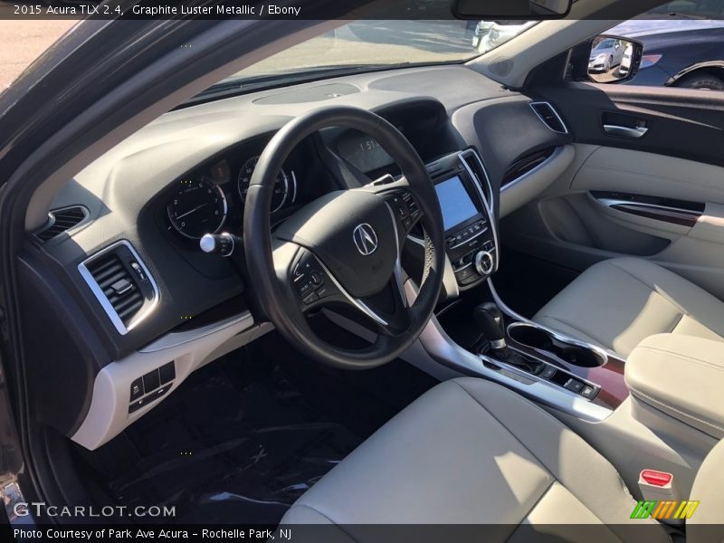 Graphite Luster Metallic / Ebony 2015 Acura TLX 2.4
