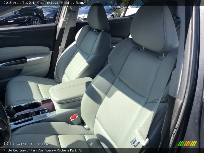 Graphite Luster Metallic / Ebony 2015 Acura TLX 2.4