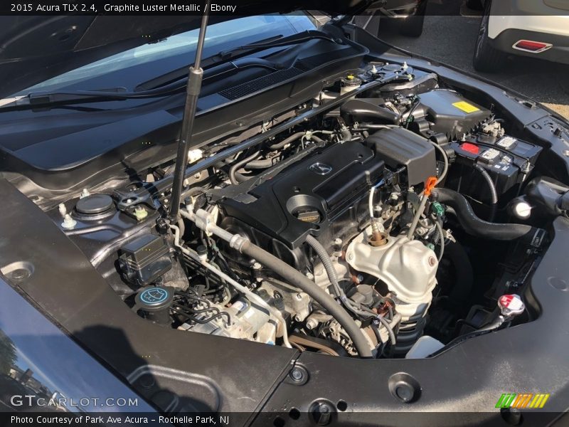Graphite Luster Metallic / Ebony 2015 Acura TLX 2.4