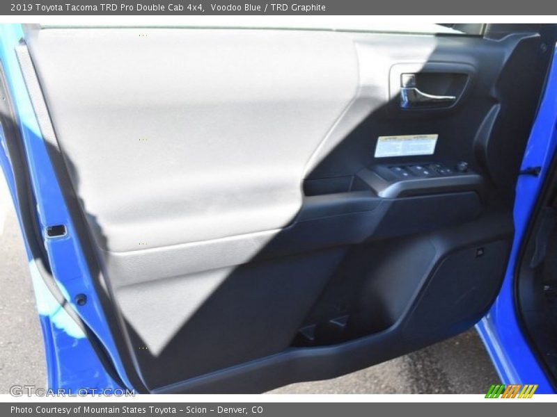 Voodoo Blue / TRD Graphite 2019 Toyota Tacoma TRD Pro Double Cab 4x4