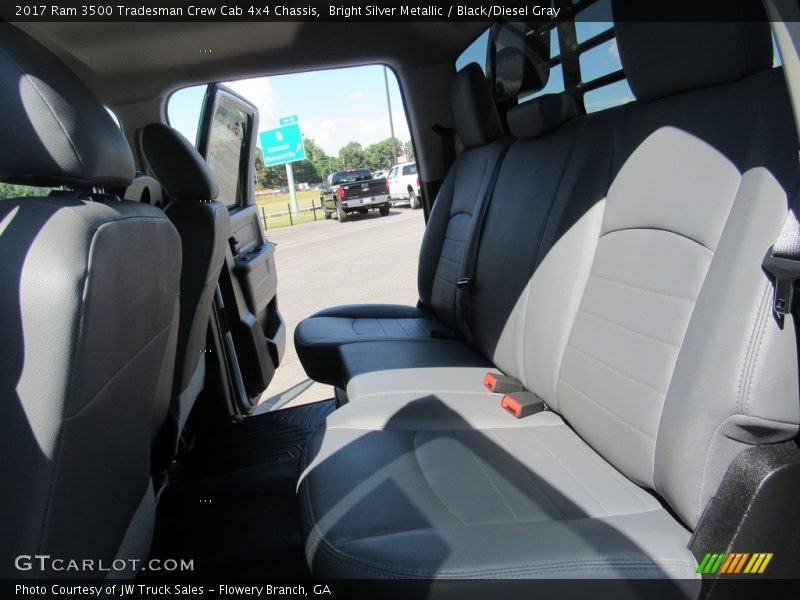 Bright Silver Metallic / Black/Diesel Gray 2017 Ram 3500 Tradesman Crew Cab 4x4 Chassis