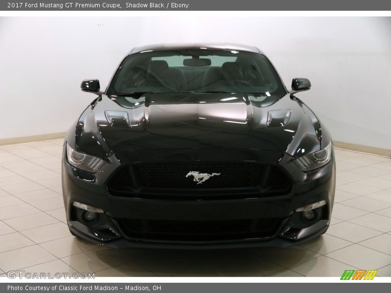 Shadow Black / Ebony 2017 Ford Mustang GT Premium Coupe
