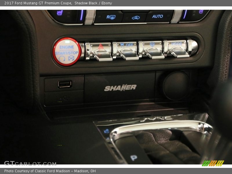Controls of 2017 Mustang GT Premium Coupe