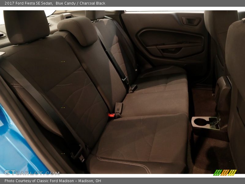 Blue Candy / Charcoal Black 2017 Ford Fiesta SE Sedan
