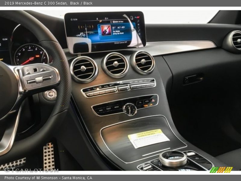 Black / Black 2019 Mercedes-Benz C 300 Sedan