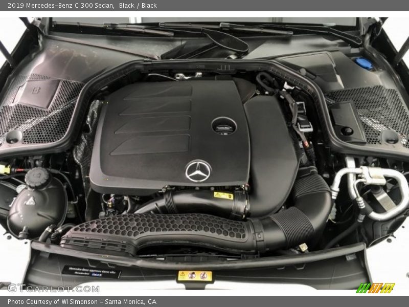 Black / Black 2019 Mercedes-Benz C 300 Sedan