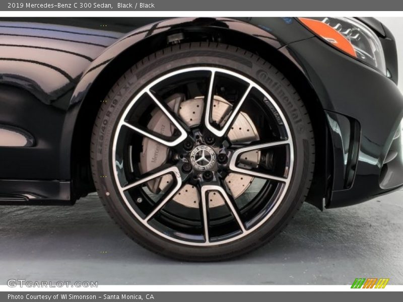 Black / Black 2019 Mercedes-Benz C 300 Sedan