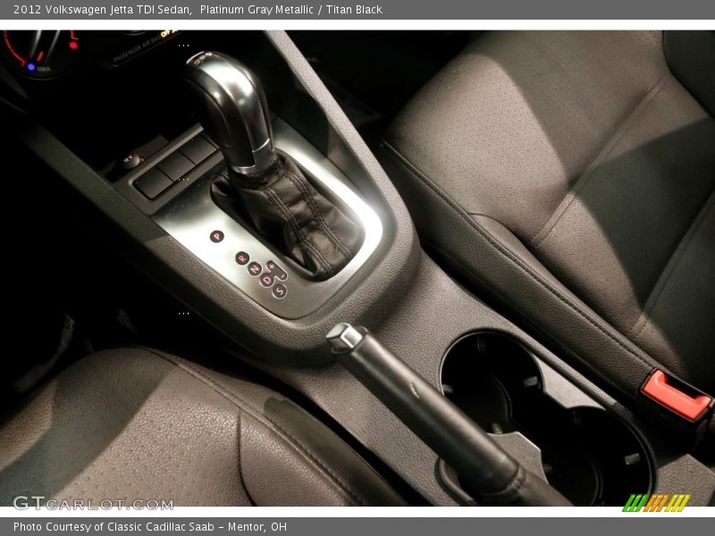 Platinum Gray Metallic / Titan Black 2012 Volkswagen Jetta TDI Sedan