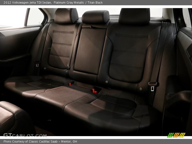 Platinum Gray Metallic / Titan Black 2012 Volkswagen Jetta TDI Sedan