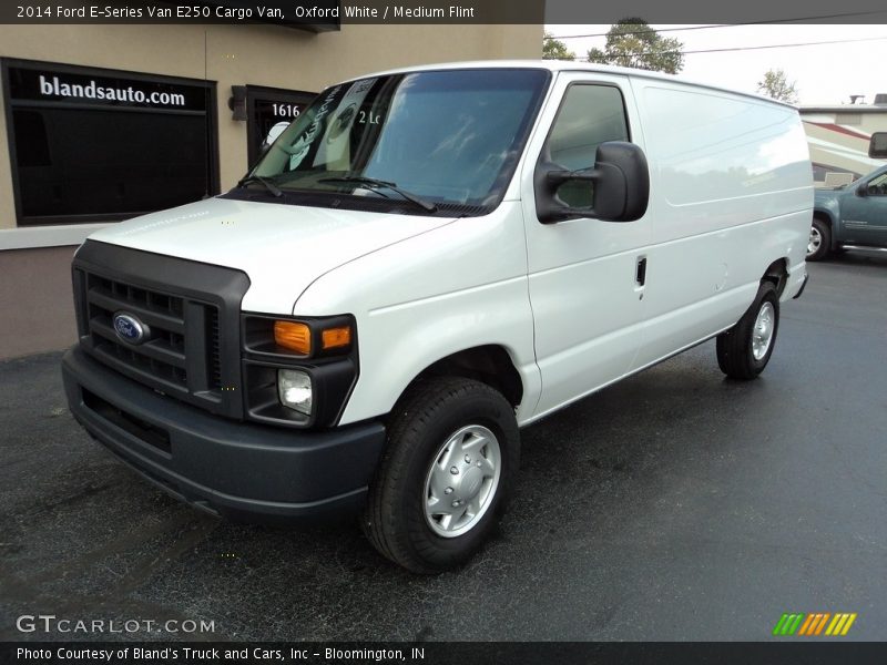 Oxford White / Medium Flint 2014 Ford E-Series Van E250 Cargo Van