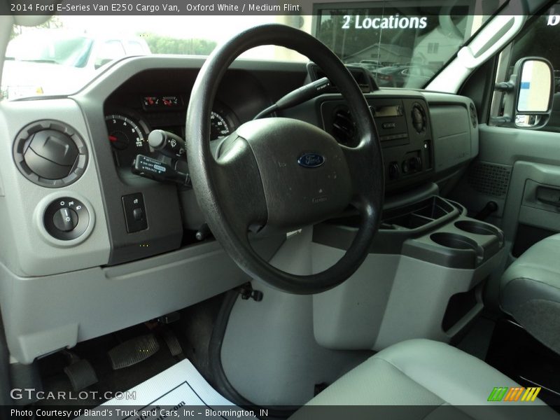 Oxford White / Medium Flint 2014 Ford E-Series Van E250 Cargo Van