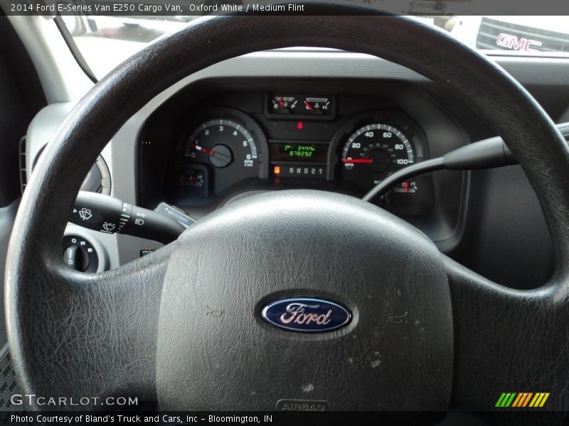 Oxford White / Medium Flint 2014 Ford E-Series Van E250 Cargo Van