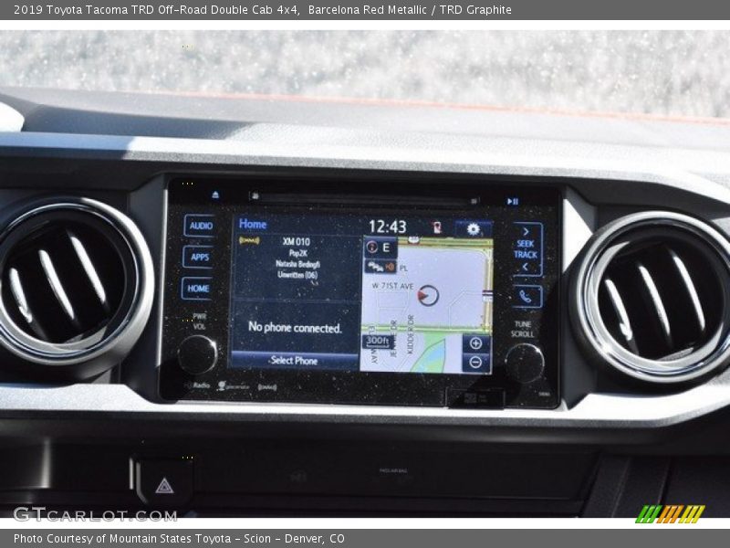 Barcelona Red Metallic / TRD Graphite 2019 Toyota Tacoma TRD Off-Road Double Cab 4x4