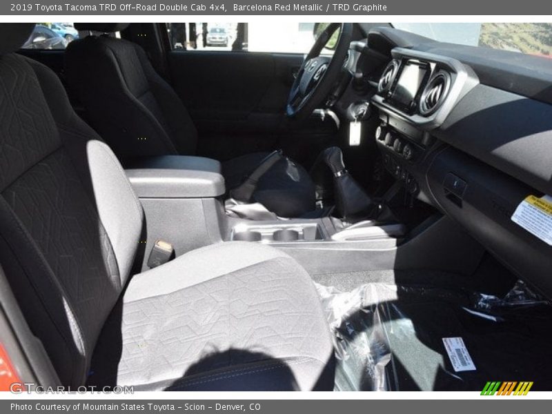 Barcelona Red Metallic / TRD Graphite 2019 Toyota Tacoma TRD Off-Road Double Cab 4x4