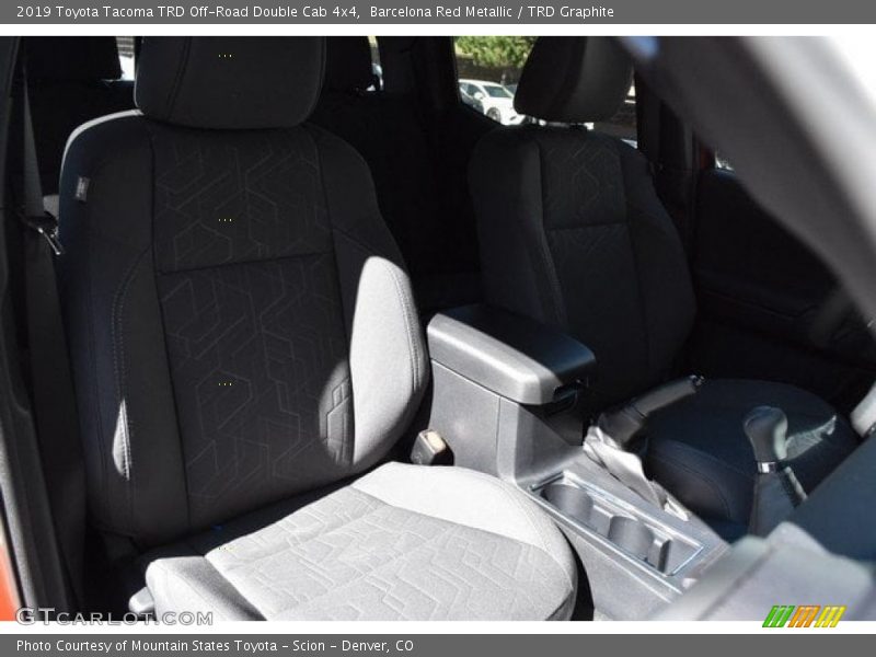 Barcelona Red Metallic / TRD Graphite 2019 Toyota Tacoma TRD Off-Road Double Cab 4x4