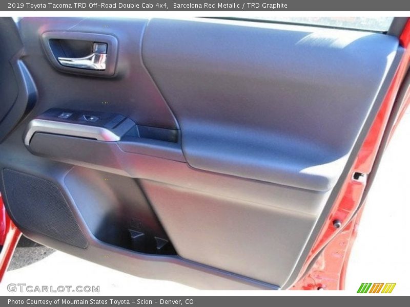 Barcelona Red Metallic / TRD Graphite 2019 Toyota Tacoma TRD Off-Road Double Cab 4x4