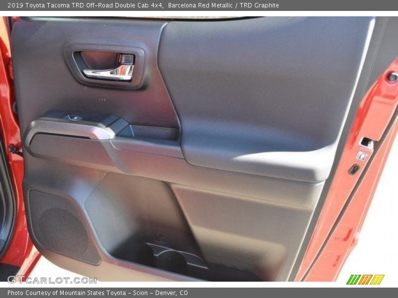 Barcelona Red Metallic / TRD Graphite 2019 Toyota Tacoma TRD Off-Road Double Cab 4x4