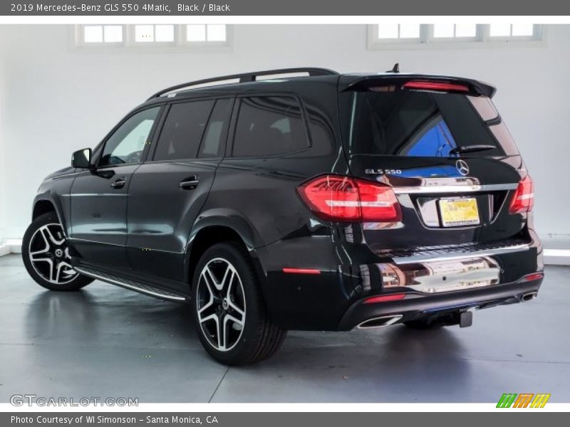 Black / Black 2019 Mercedes-Benz GLS 550 4Matic