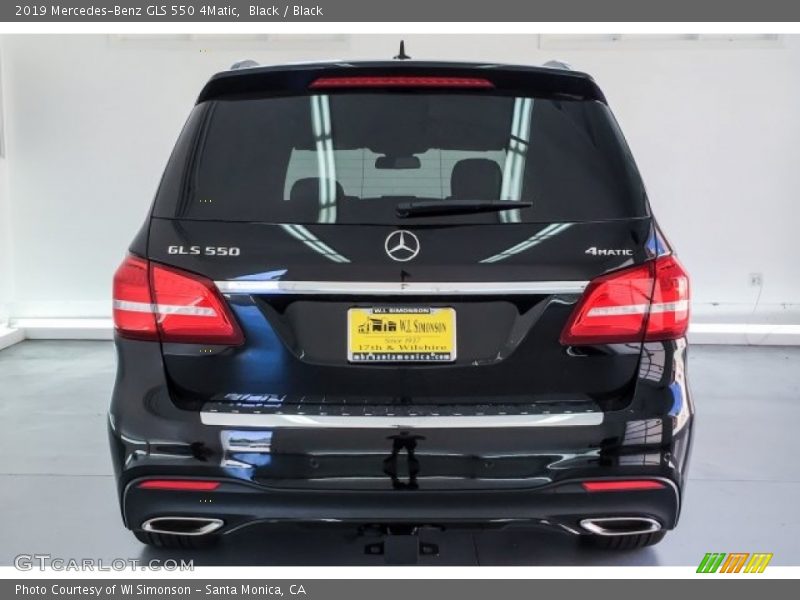 Black / Black 2019 Mercedes-Benz GLS 550 4Matic