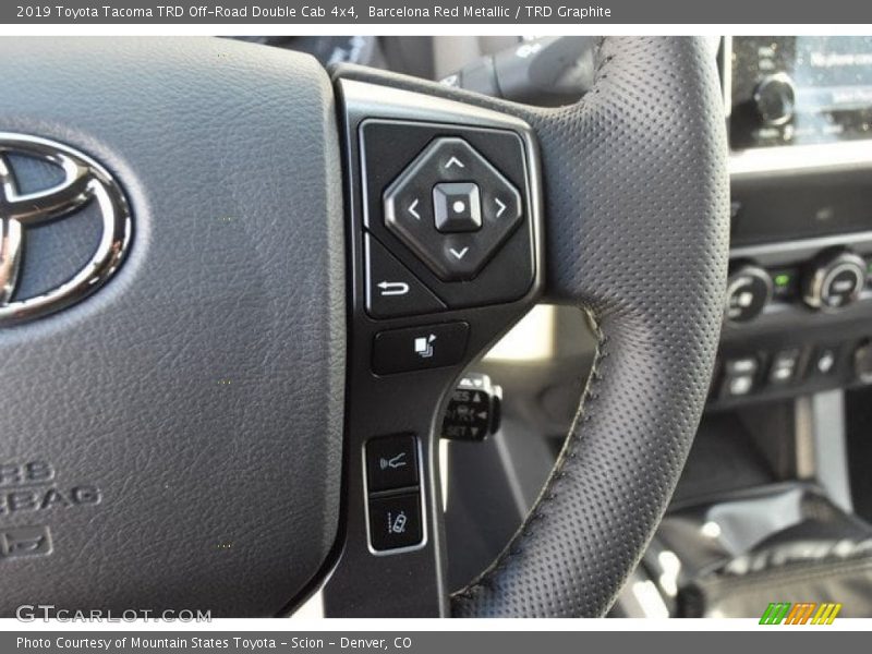 Barcelona Red Metallic / TRD Graphite 2019 Toyota Tacoma TRD Off-Road Double Cab 4x4